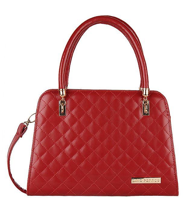 lino perros red handbag