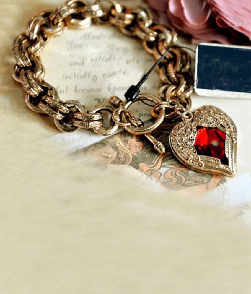 Young & Forever Red Charm Bracelet: Buy Young & Forever Red Charm