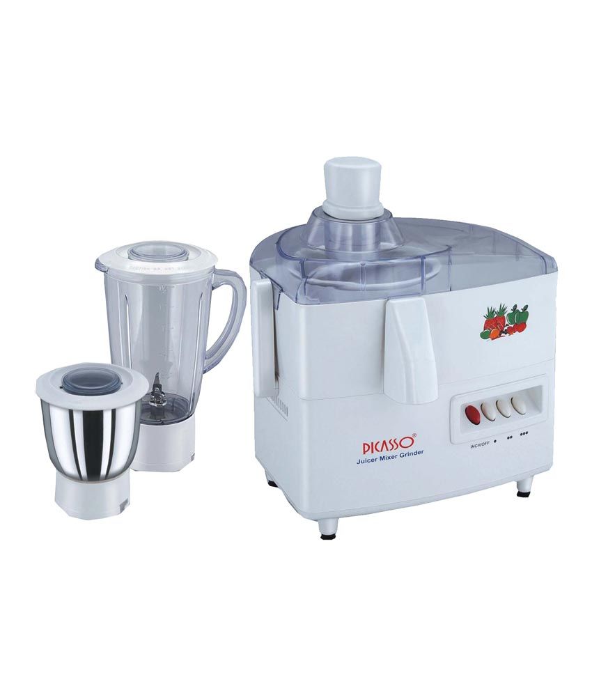 Picasso Picasso Juicer Mixer Grinder Juicer Mixer Grinder White Price In India Buy Picasso Picasso Juicer Mixer Grinder Juicer Mixer Grinder White Online On Snapdeal