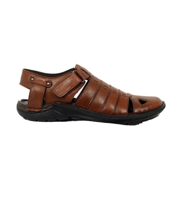 lee cooper men tan sandals