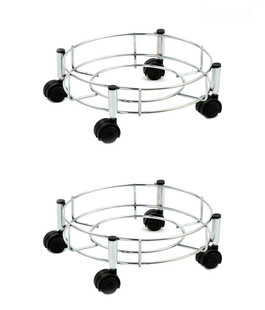 Doyours Stainless Steel Gas Cylinder Trolleys