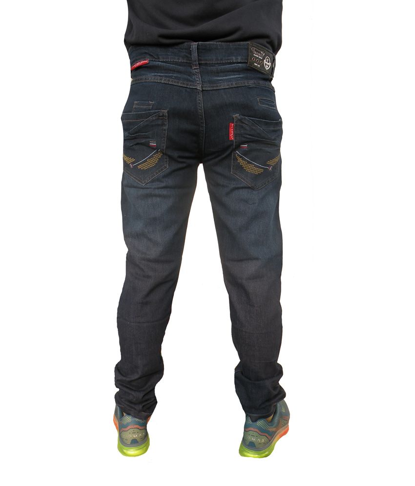 Trendi24x7 Dark Men's Jeans Buy Trendi24x7 Dark Men's Jeans Online at