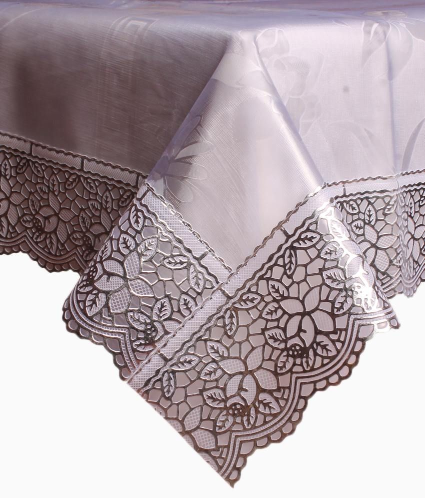 Aransa Jaipuri Designer Silver Lace Table Cover Buy Aransa Jaipuri