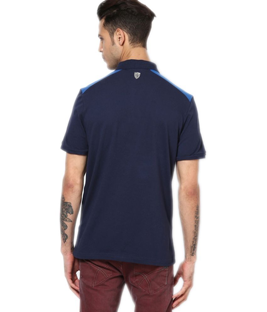 puma navy t shirt