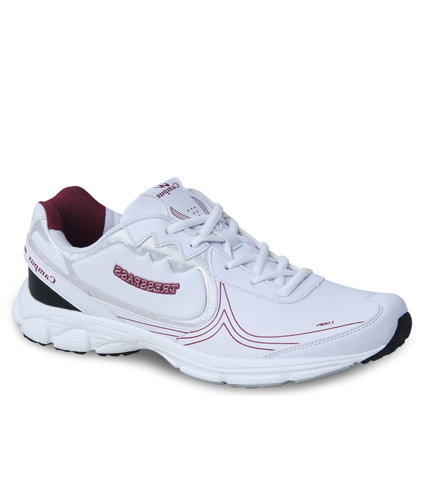 Campus Tress Pass White Sport Shoes - Buy Campus Tress Pass White Sport ...