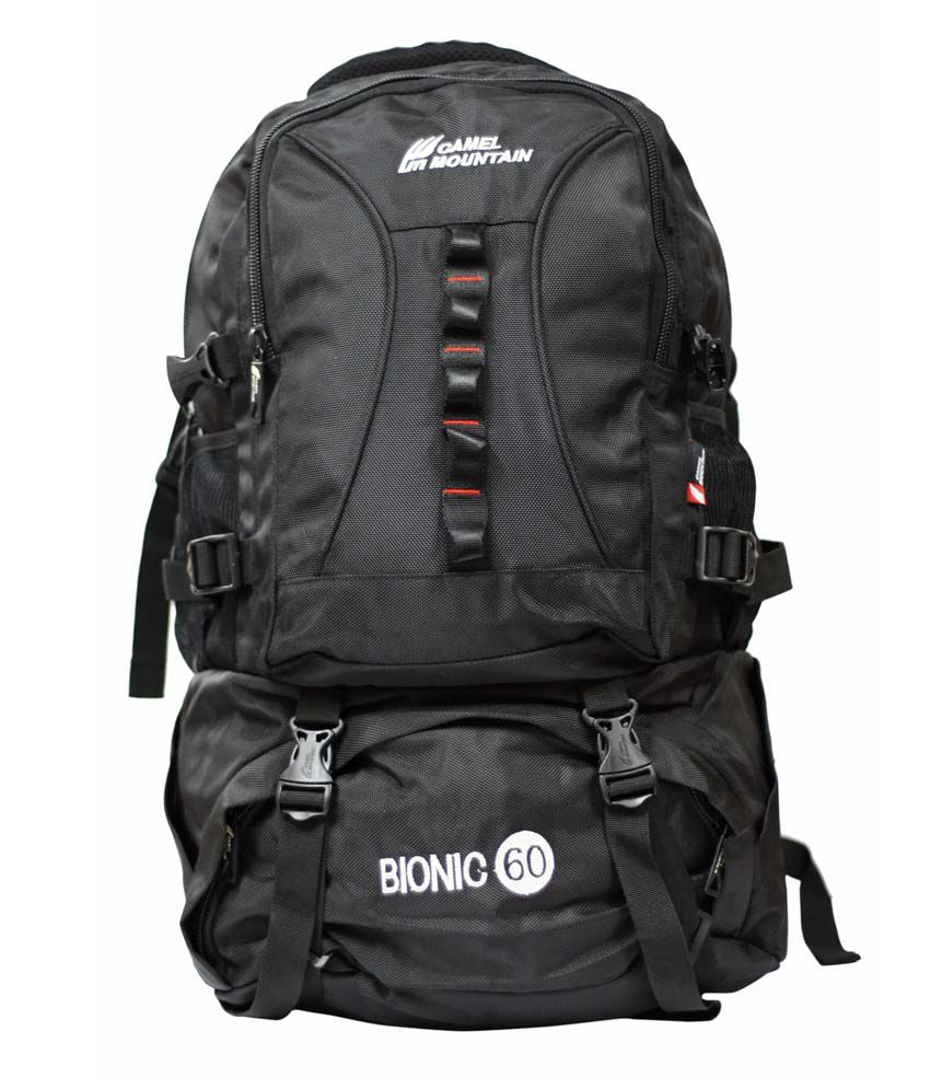 Camel Mountain 610 Black Travel Backpack - Buy Camel Mountain 610 Black