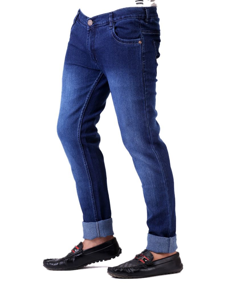 Ansh Fashion Wear Men's Jeans Combo Of 3 Denim Jeans With Free 1 Pair ...
