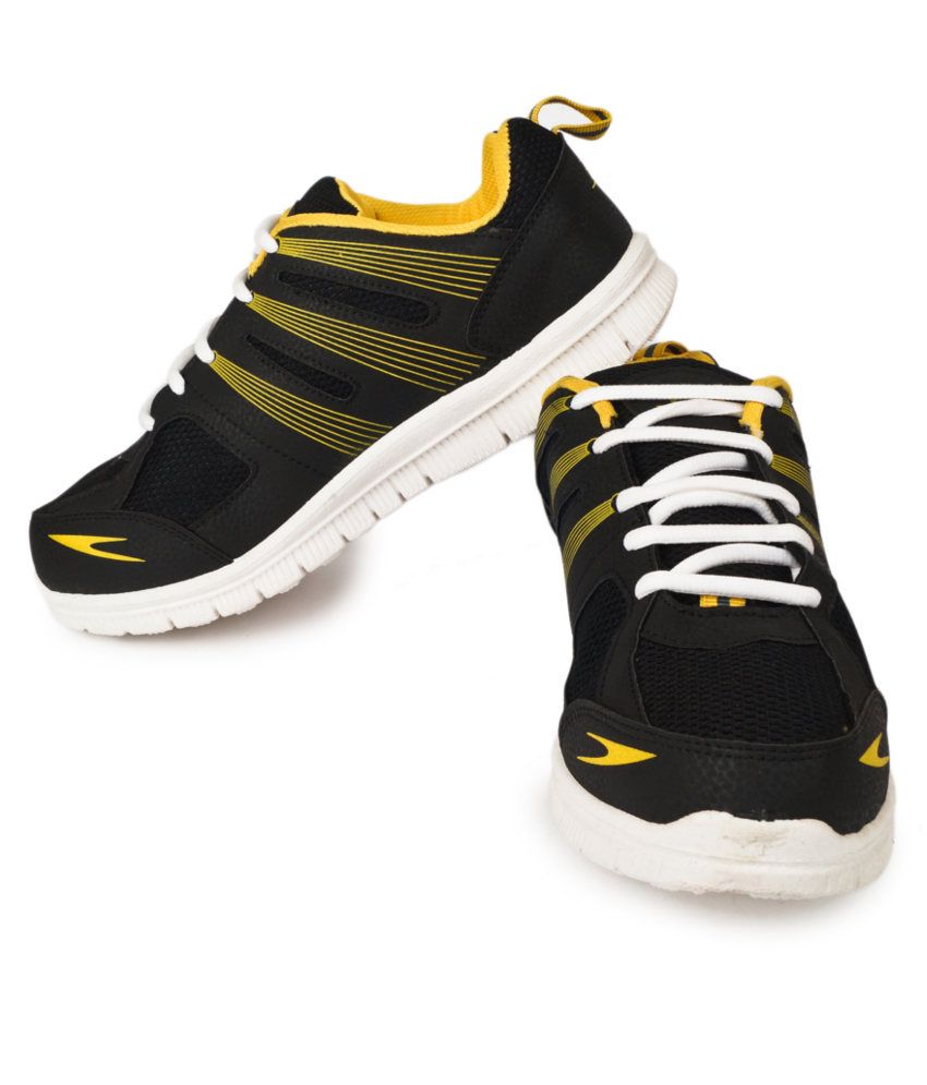 liberty black sports shoes