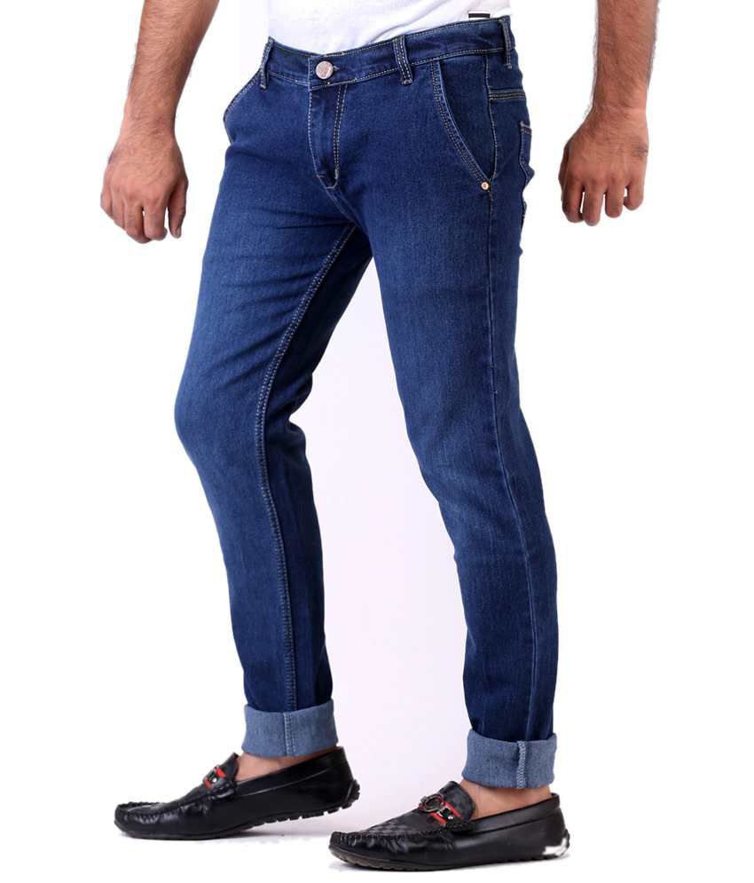 Ansh Fashion Wear Men's Jeans Combo Of 4 Denim Jeans With Free 1 Pair ...
