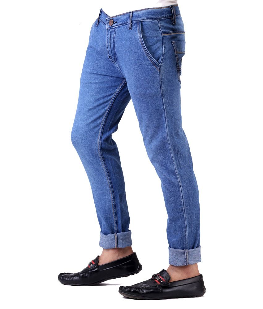Ansh Fashion Wear Men's Jeans Combo Of 2 Denim Jeans With Free 1 Pair