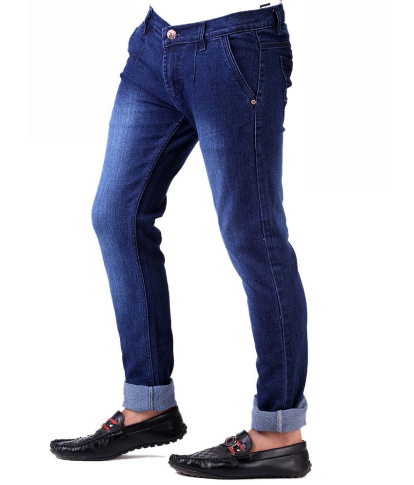 Ansh Fashion Wear Men's Jeans Combo Of 2 Denim Jeans With Free 1 Pair ...