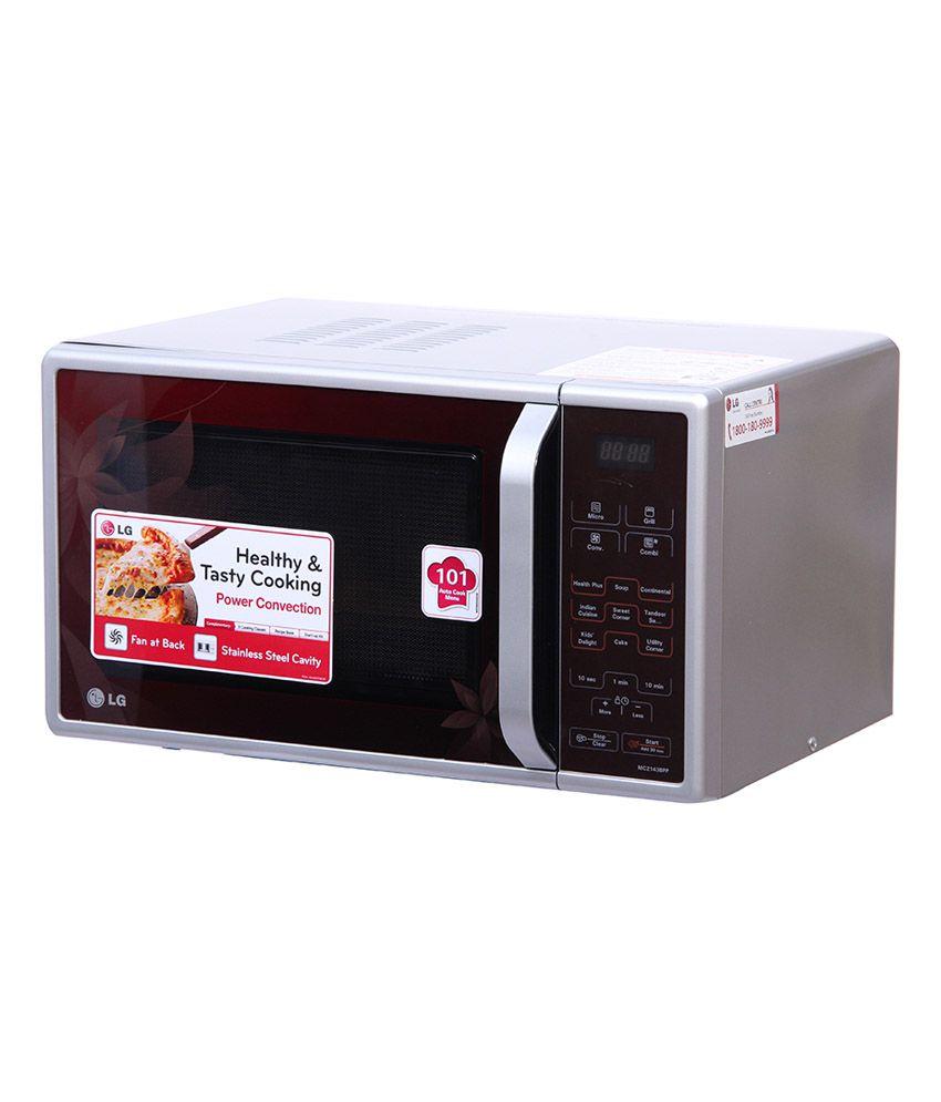 LG 21Ltr MC2143BPP Convection Microwave Oven Price in India - Buy LG