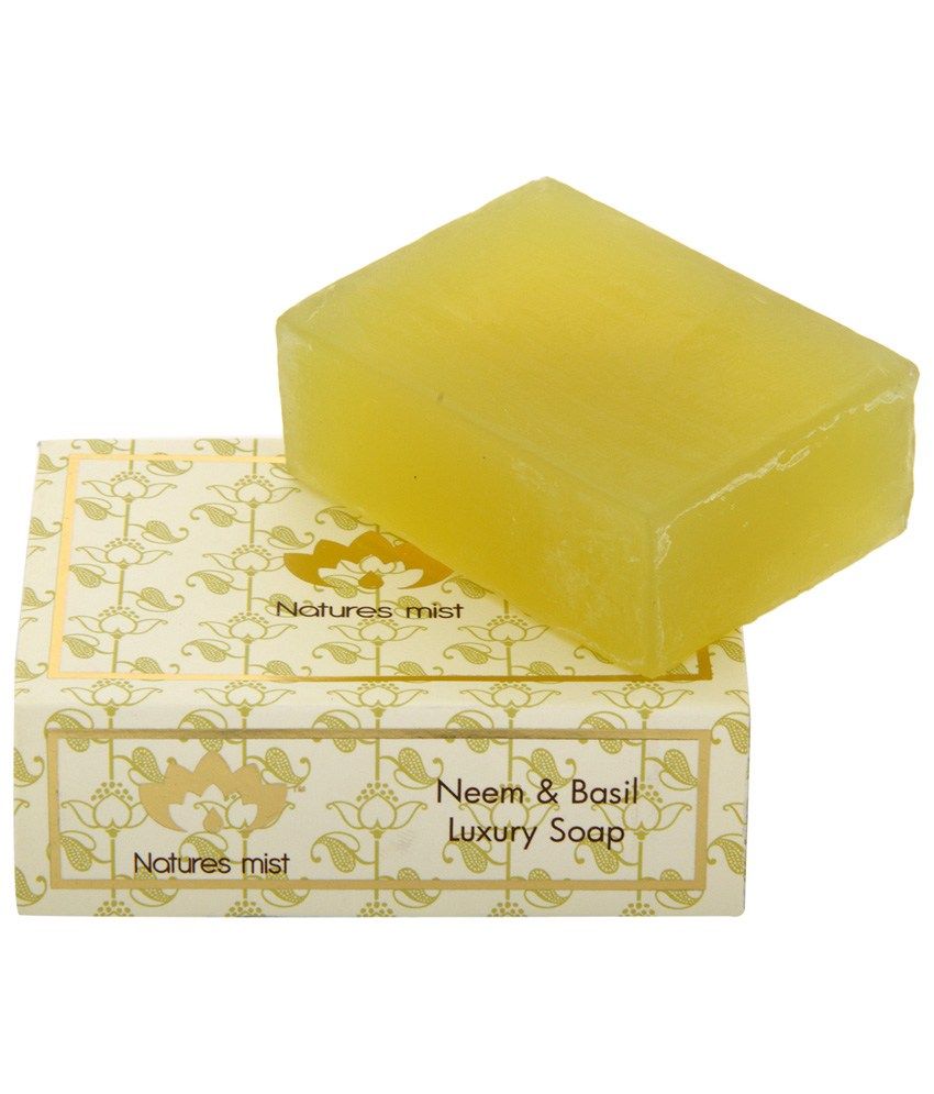 Natures Mist Handmade Soap Neem & Basil Buy Natures Mist Handmade