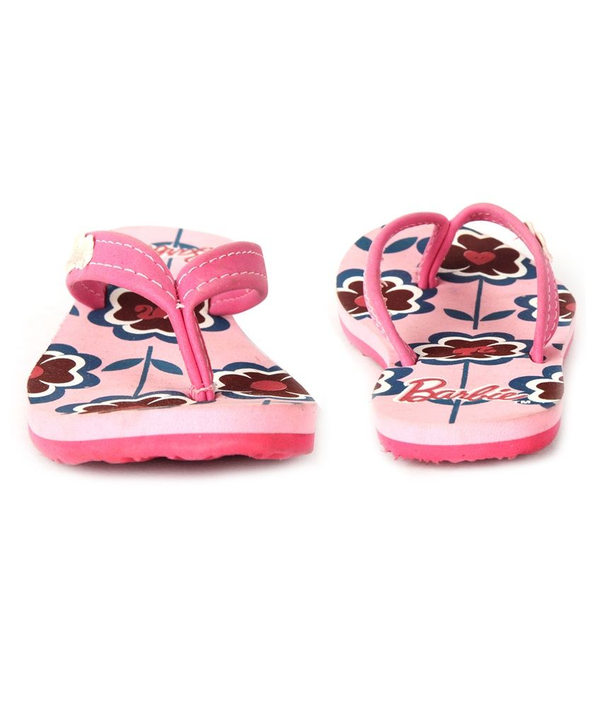 barbie slippers pink