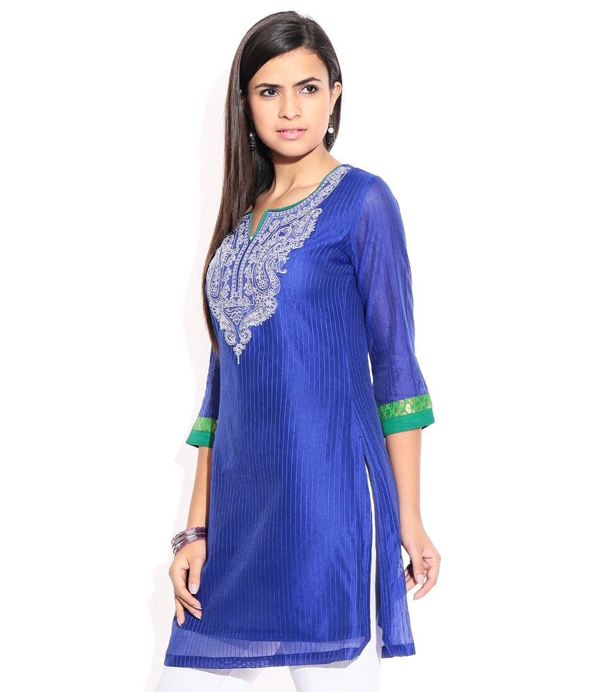 polyester kurti