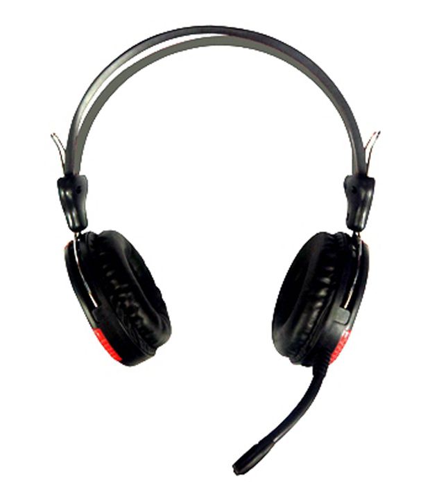     			Quantum qhm 880 On Ear Headset with Mic Black