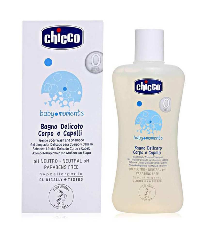 chicco gentle body wash and shampoo