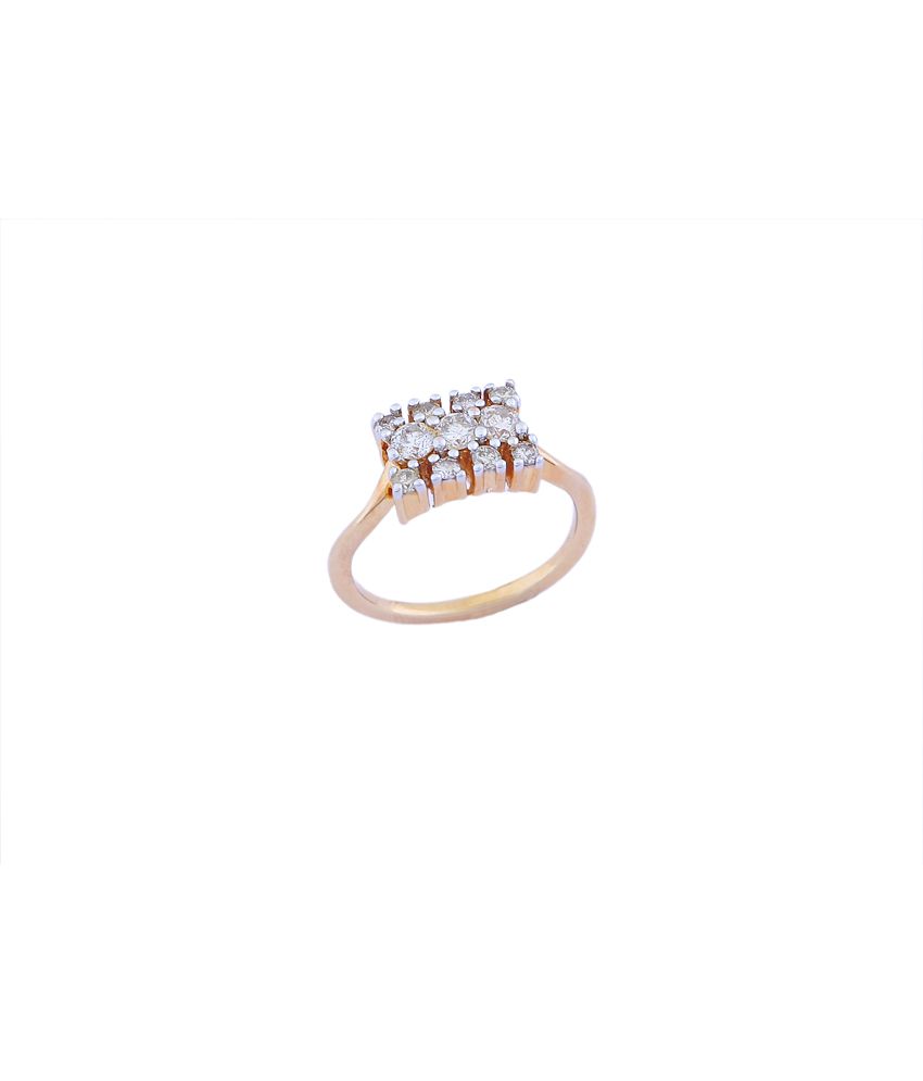 Sakshi 18 Kt Gold Diamond Ring