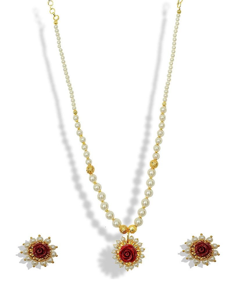Womens Trendz Guilab Moti Haar Necklace 