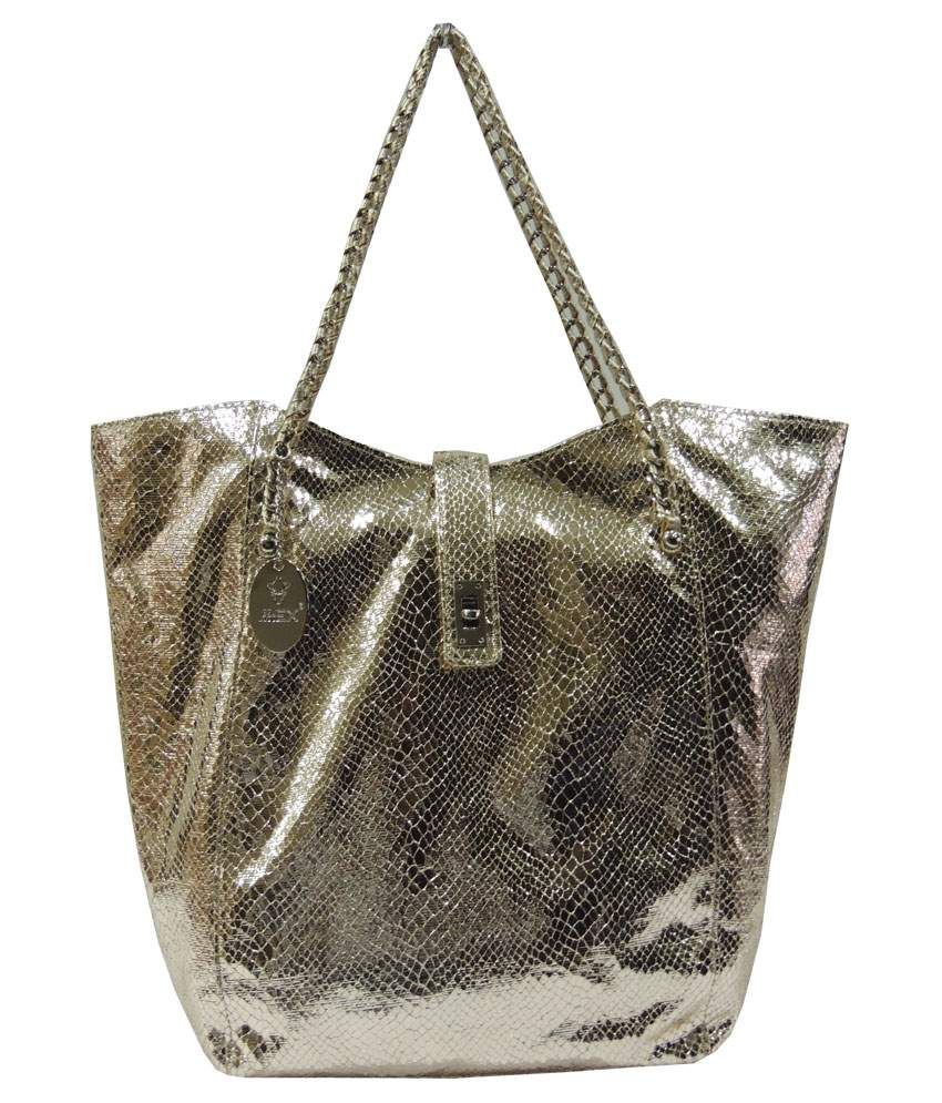 Mex Gold Hobo Bag - Buy Mex Gold Hobo Bag Online at Best Prices in ...