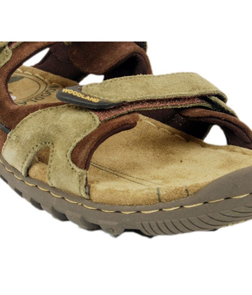 leather sandals woodland