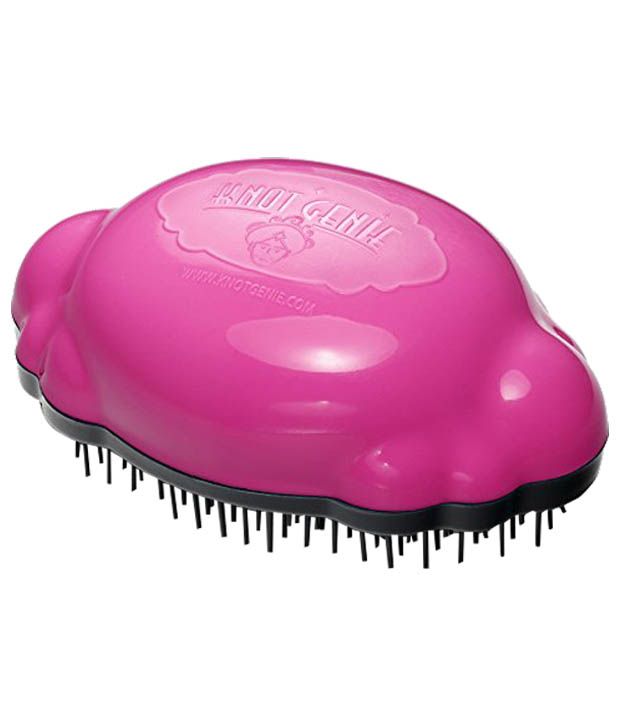 Knot Genie Pink Detangling Brush Buy Knot Genie Pink Detangling Brush