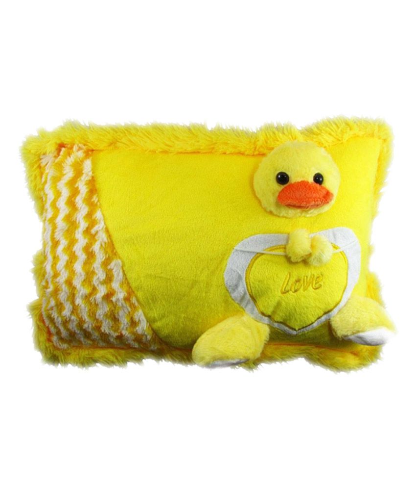 Gifts and Arts Yellow Soft Fabric Duck Cushions Buy Gifts and Arts