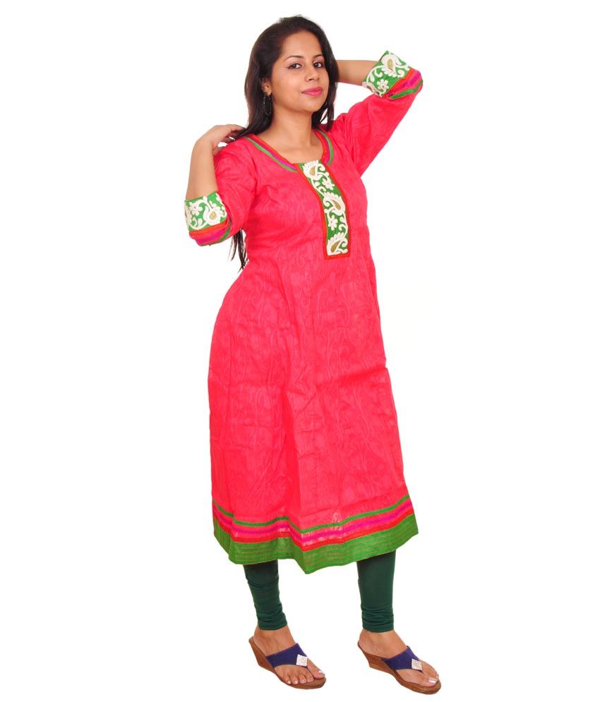 anarkali cotton kurti