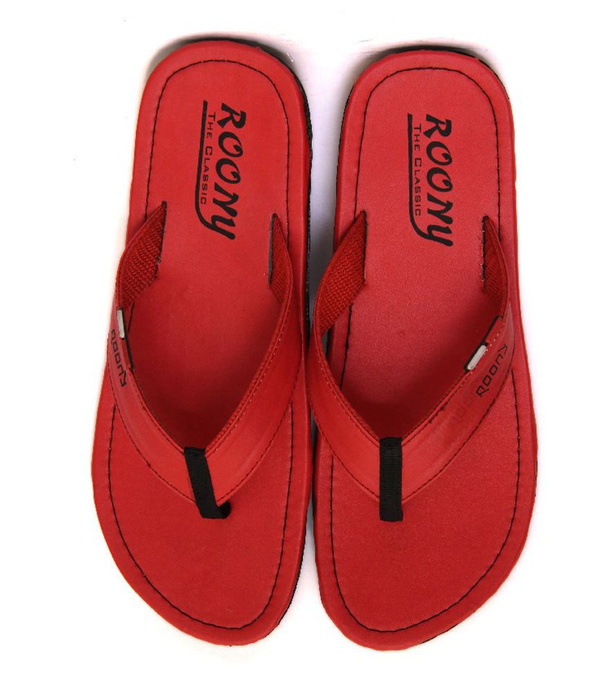 red ford slippers price