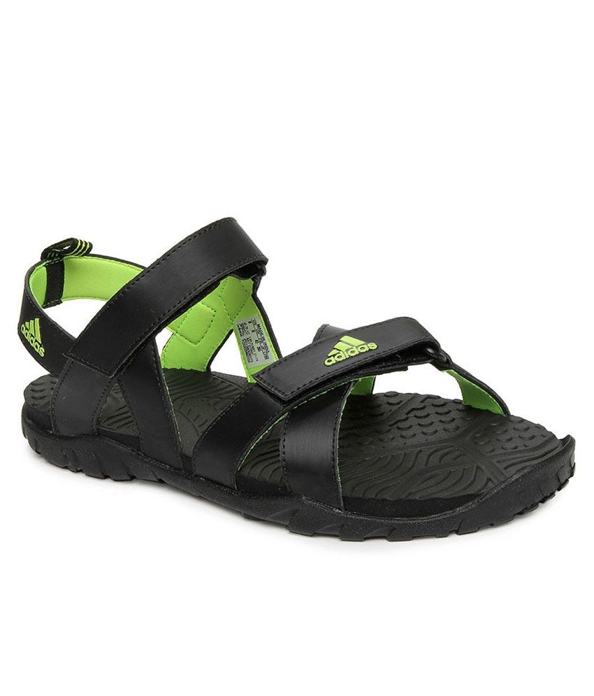 adidas black sandal