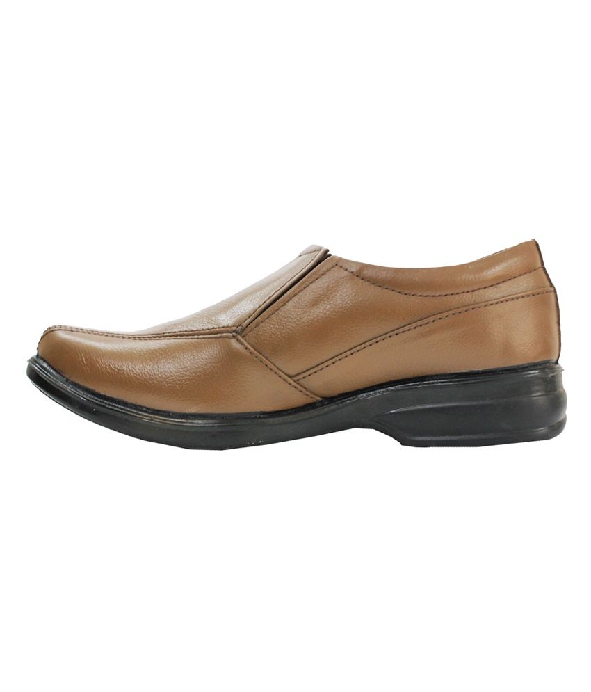 khaki formal shoes