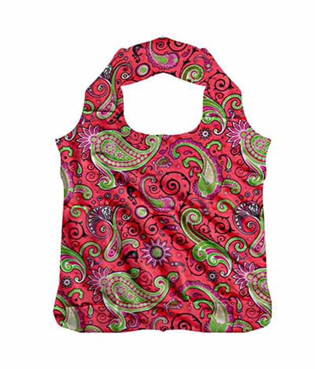 Jewelz Jazzy Colorful Printed Water Proof Shopping Bag