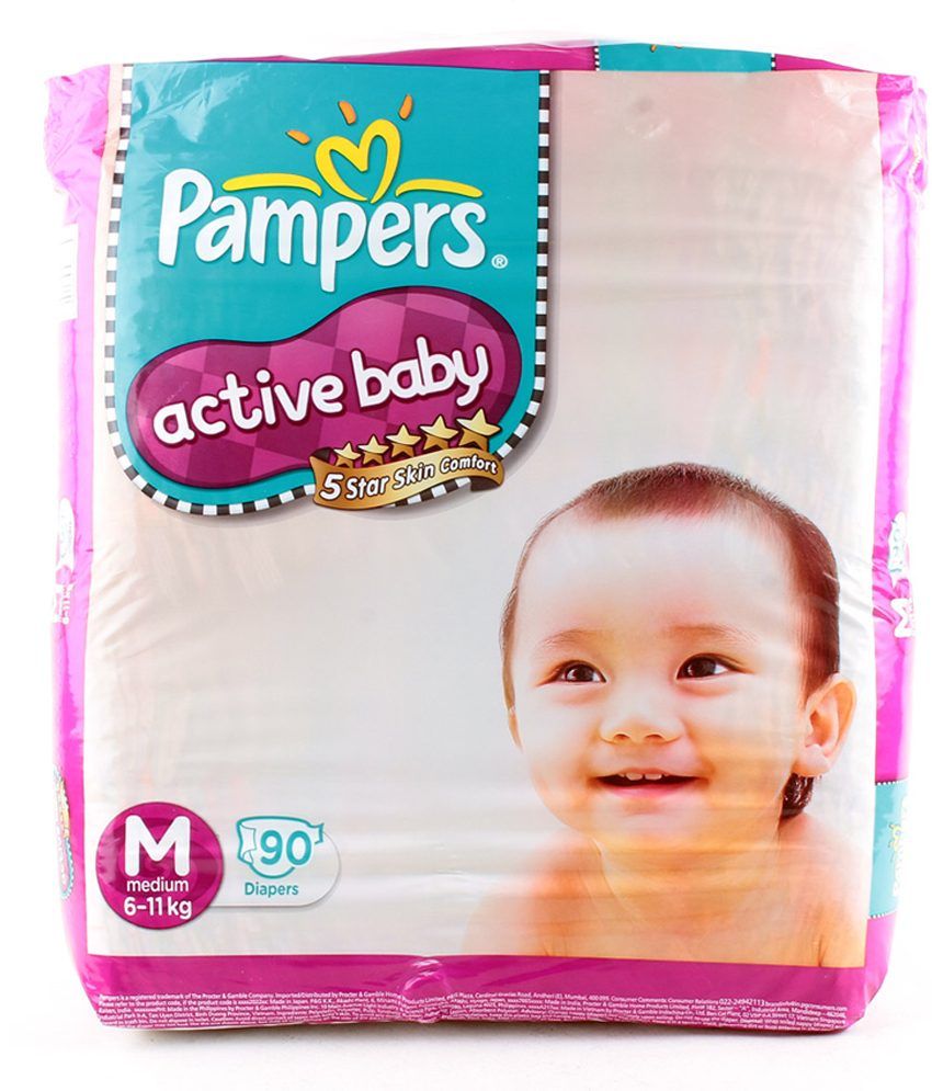 pampers active baby jumbo pack