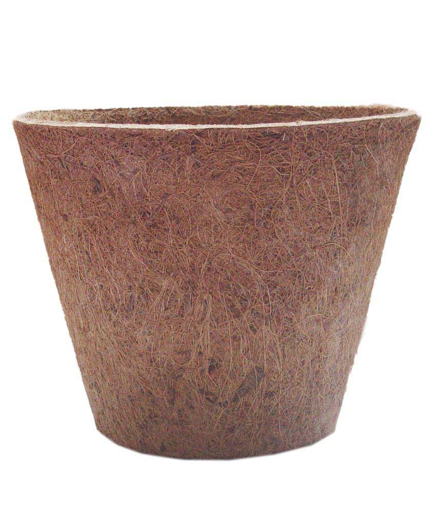 Pepper Agro Pot Coconut Fibre Planter Flower Indoor Plants Gardening 10