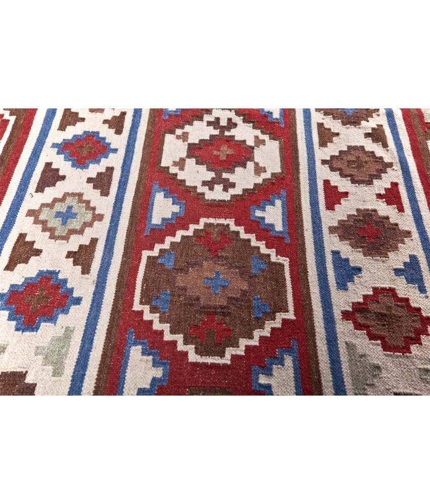 Multi Color Wool Dhurrie Rug Buy Multi Color Wool Dhurrie Rug Online