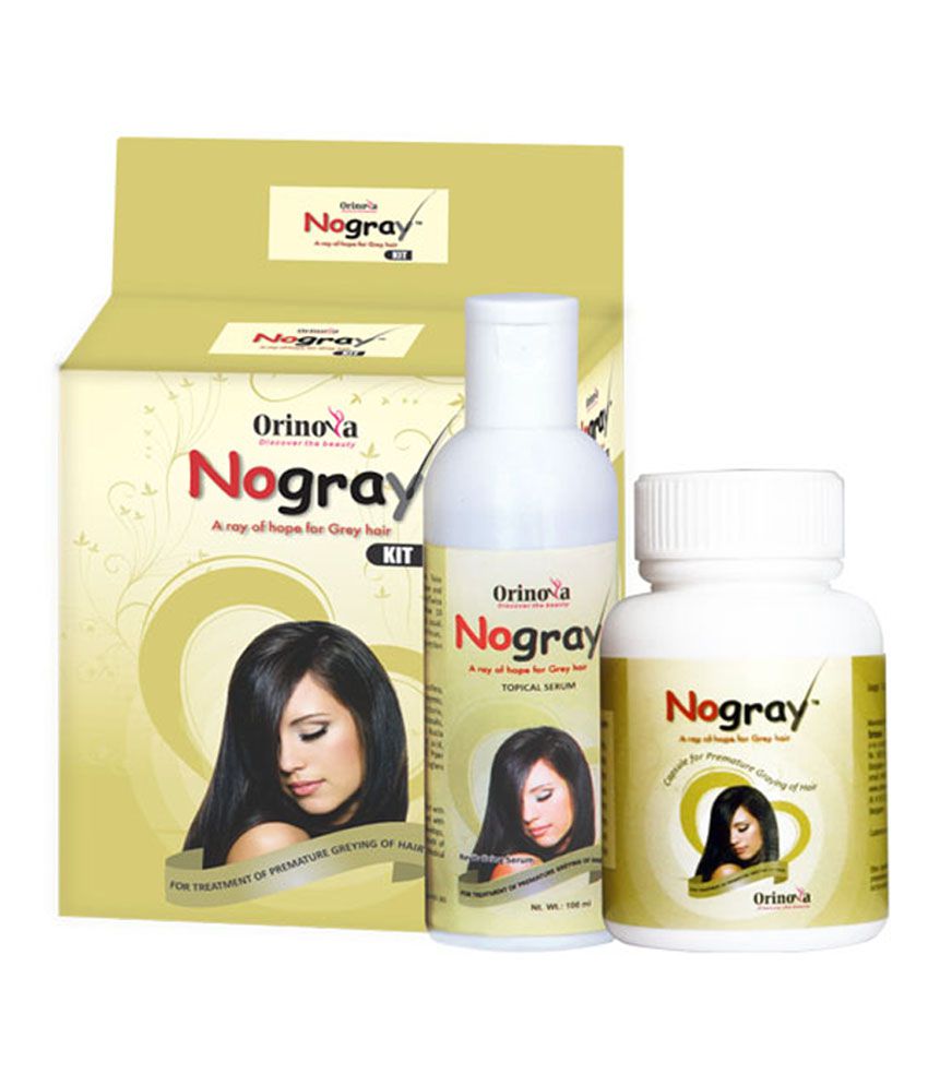 Nogray Premature Greying Of Hair Treatment Kit: Buy Nogray Premature Greying  Of Hair Treatment Kit at Best Prices in India - Snapdeal