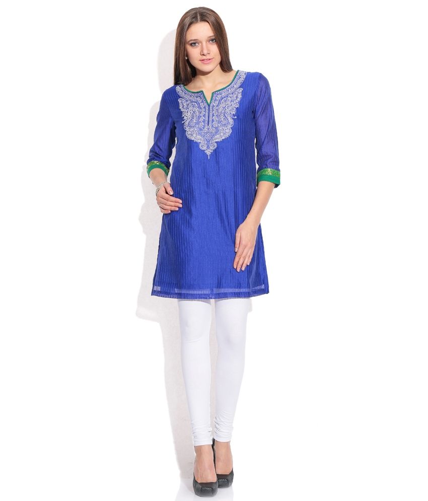 polyester kurti