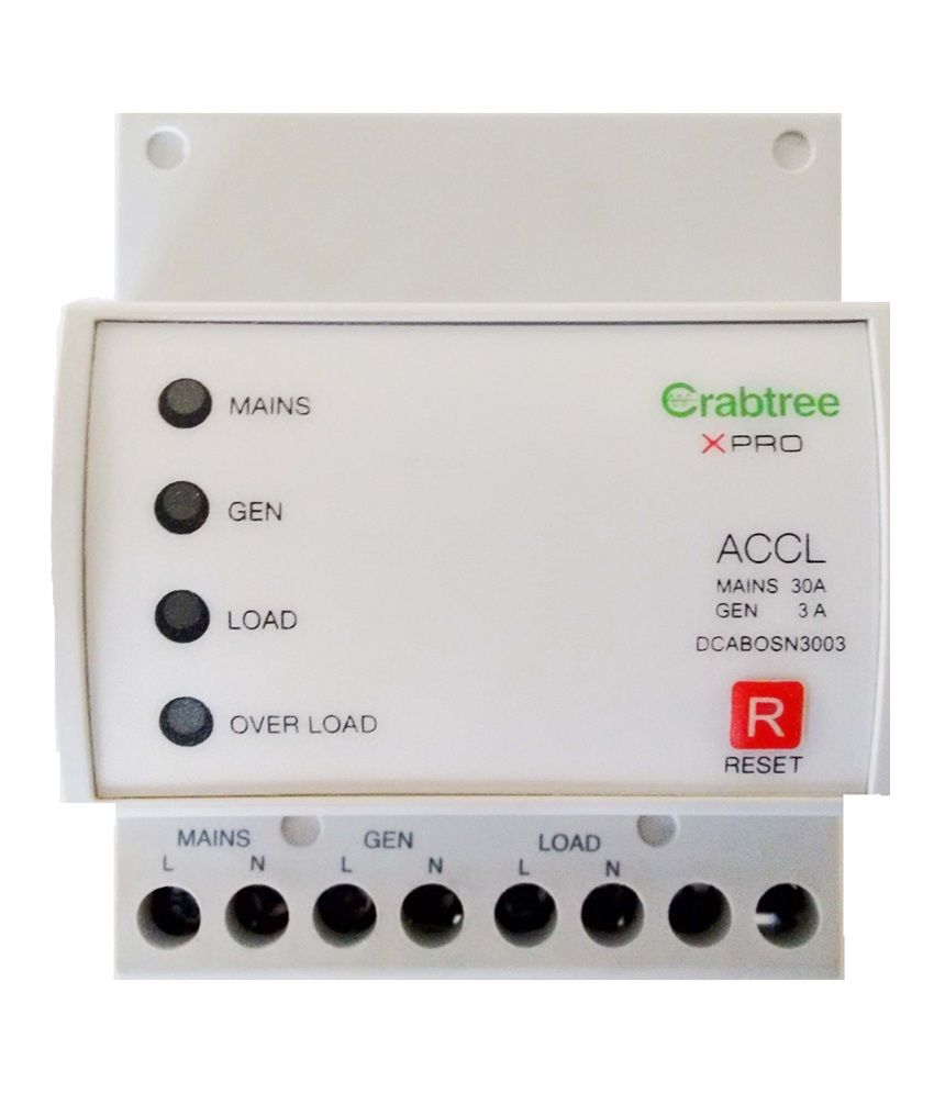 Buy Havells Crabtree Xpro Spn Accl 6a 30a Online At Low