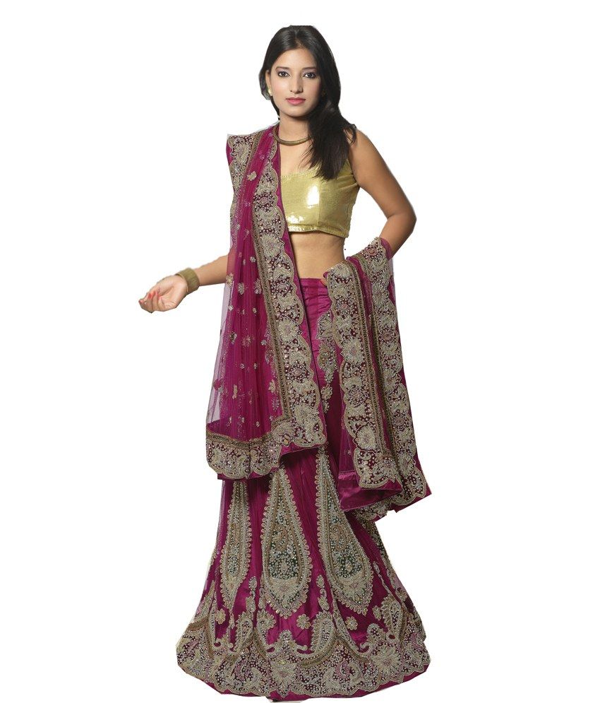 net work lehenga