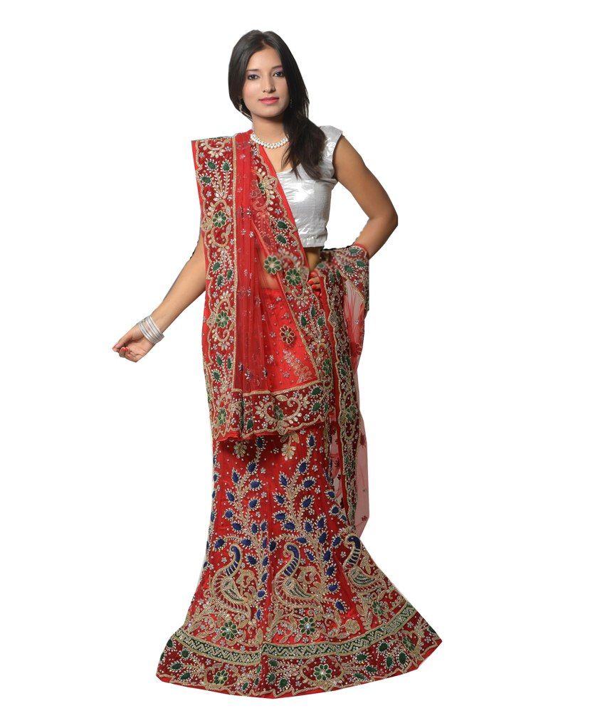 net work lehenga