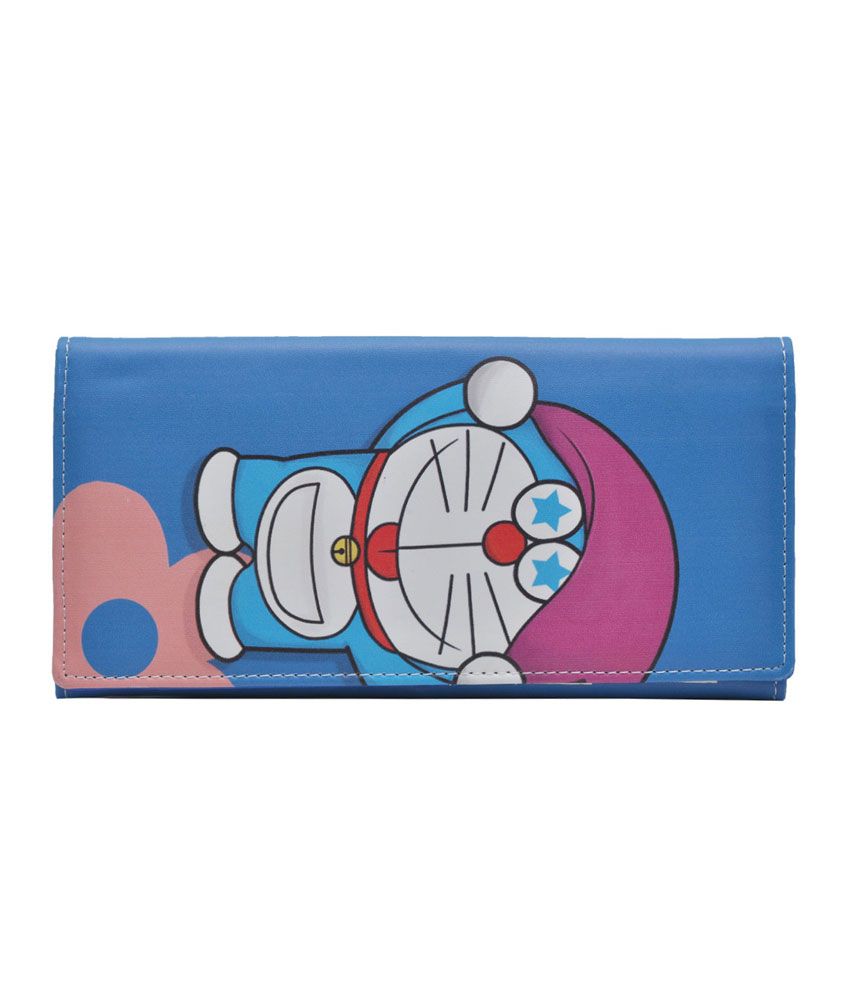 Buy Hawai Kids Cartoon Doraemon Blue Wallet at Best Prices in India