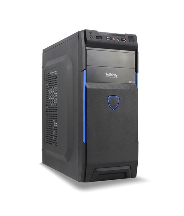 Zebronics Sdl1890669454 Spy Ii Desktop Pc Cabinet Without Smps