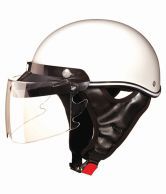 Studds - Sporting Helmet - Troy (White Plain) [Large - 58 cms]