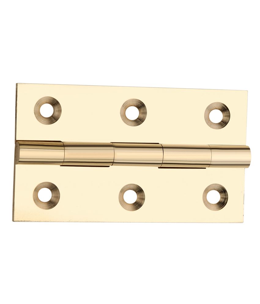 Buy Screwtight Polished Brass Butt Hinge 2.5 Inches 5 Pcs Online at Low ...