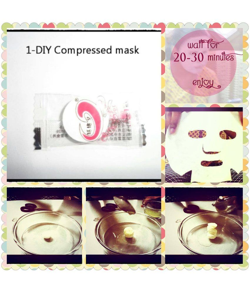 facial paper compress masque mask