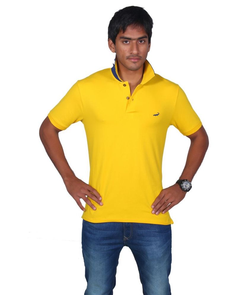 Crocodile Yellow T.shirt - Buy Crocodile Yellow T.shirt ...