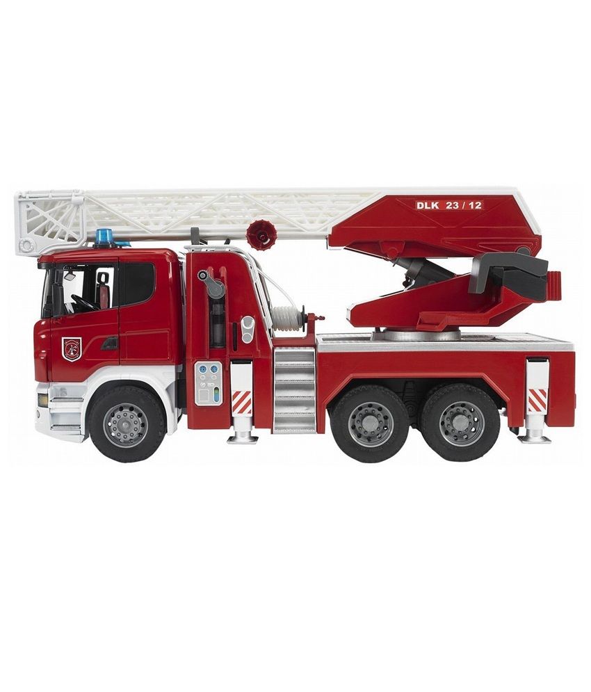 Bruder Scania R Series Fire Engine With Slewing Ladder - Buy Bruder