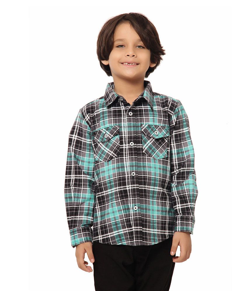 next boys check shirt