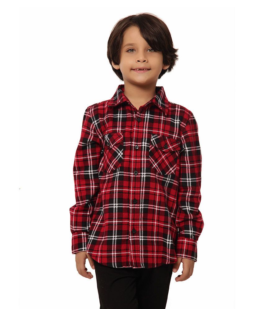 next boys check shirt