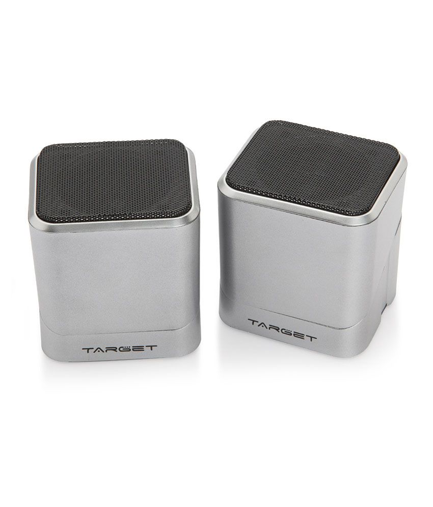 Buy Target TsM023 Computer Multimedia Mini Speakers 2.0 (Grey) Online